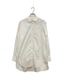 J&M DAVIDSON（ジェイ＆エム デヴィッドソン）の古着「フリルカラーシャツ」｜ホワイト