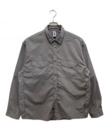 CTC STORE（シーティーシーストア）の古着「ナイロンシャツ」｜グレー