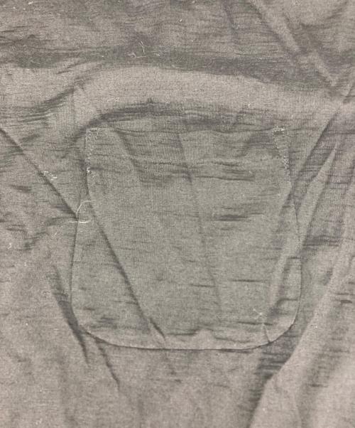 COMOLI（コモリ）COMOLI (コモリ) ウール天竺 半袖クルー ブラック サイズ:3の古着・服飾アイテム