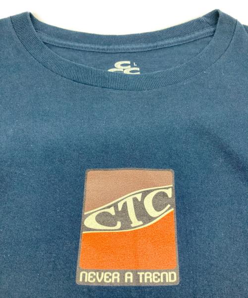 CTC STORE（シーティーシーストア）CTC STORE (シーティーシーストア) ロングスリーブカットソー ネイビー サイズ:Ｌの古着・服飾アイテム