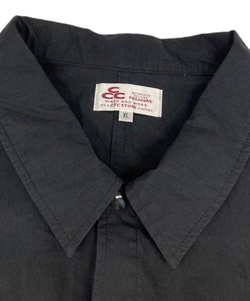 CTC STORE（シーティーシーストア）CTC STORE (シーティーシーストア) UTILITY SHIRTS JACKET/ユーティリティ シャツ ジャケット ブラック サイズ:ＸＬの古着・服飾アイテム