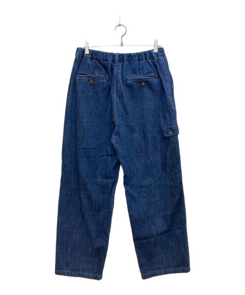 PWA（プア）PWA (プア) LOOSE DENIM TROUSERS/ルーズデニムトラウザー インディゴ サイズ:Ｌの古着・服飾アイテム
