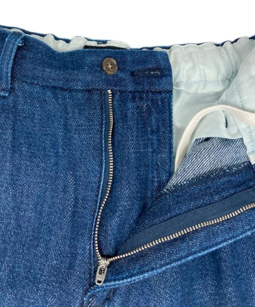 PWA（プア）PWA (プア) LOOSE DENIM TROUSERS/ルーズデニムトラウザー インディゴ サイズ:Ｌの古着・服飾アイテム
