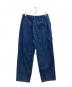 PWA (プア) LOOSE DENIM TROUSERS/ルーズデニムトラウザー インディゴ サイズ:Ｌ：11000円