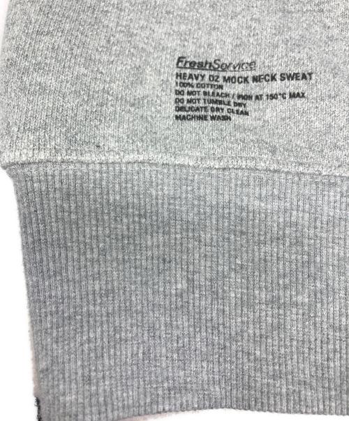 FreshService（フレッシュサービス）FreshService (フレッシュサービス) HEAVY OZ CREW NECK SWEAT グレー サイズ:Ｍの古着・服飾アイテム