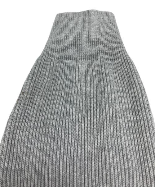 Graphpaper（グラフペーパー）Graphpaper (グラフペーパー) HIGH DENSITY COTTON KNIT CREW/ハイ　デンシティ　コットン　ニット　クルー グレー サイズ:1の古着・服飾アイテム