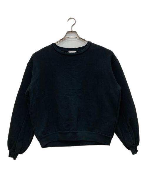 WELLDER（ウェルダー）WELLDER (ウェルダー) Buck Side Tucked Crewneck/バック　サイド　タックド　クルーネック　 ブラック サイズ:3の古着・服飾アイテム