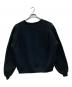WELLDER (ウェルダー) Buck Side Tucked Crewneck/バック　サイド　タックド　クルーネック　 ブラック サイズ:3：5000円