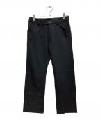 SUNSEAサンシー）の古着「テケテケパンツ SUNSEA」｜ブラック