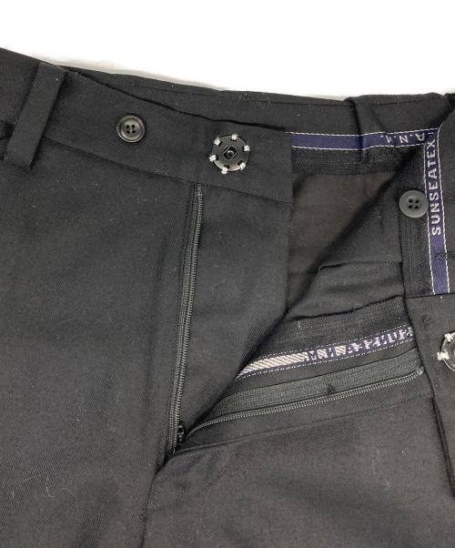 SUNSEA（サンシー）SUNSEA (サンシー) テケテケパンツ SUNSEA ブラック サイズ:2の古着・服飾アイテム