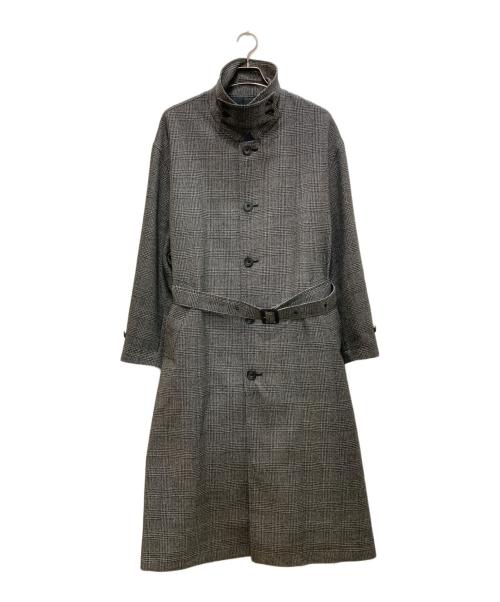 stein（シュタイン）stein (シュタイン) OVER SLEEVE INVESTIGATED COAT/オーバースリーブ インベスティゲイト コート グレー サイズ:Ｍの古着・服飾アイテム