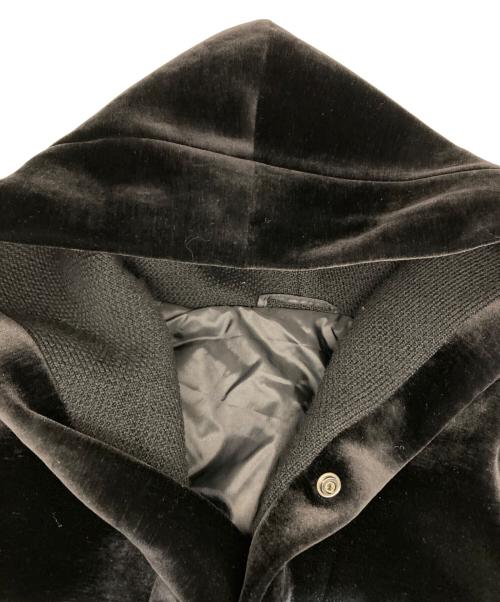 EMPORIO ARMANI（エンポリオアルマーニ）EMPORIO ARMANI (エンポリオアルマーニ) フードジャケット ブラック サイズ:44の古着・服飾アイテム