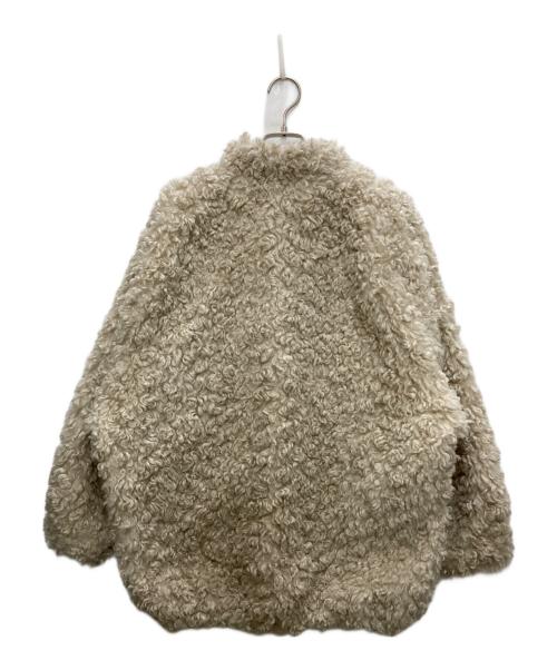 CLANE（クラネ）CLANE (クラネ) CURL FUR SHORT COAT ベージュ サイズ:1の古着・服飾アイテム