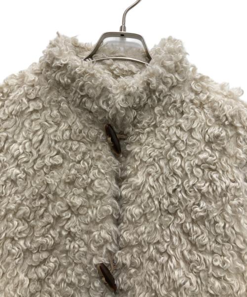 CLANE（クラネ）CLANE (クラネ) CURL FUR SHORT COAT ベージュ サイズ:1の古着・服飾アイテム