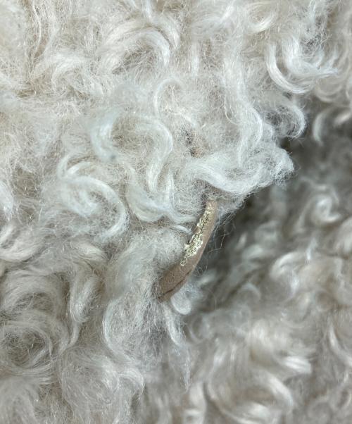 CLANE（クラネ）CLANE (クラネ) CURL FUR SHORT COAT ベージュ サイズ:1の古着・服飾アイテム