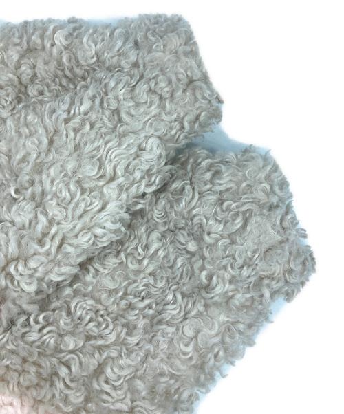 CLANE（クラネ）CLANE (クラネ) CURL FUR SHORT COAT ベージュ サイズ:1の古着・服飾アイテム