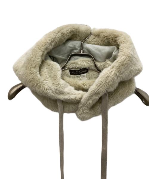 kijima takayuki（キジマタカユキ）KIJIMA TAKAYUKI (キジマタカユキ) FUR SNOOD ベージュの古着・服飾アイテム