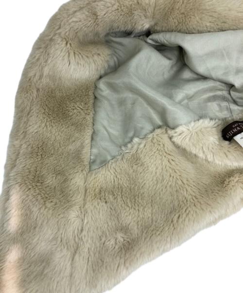 kijima takayuki（キジマタカユキ）KIJIMA TAKAYUKI (キジマタカユキ) FUR SNOOD ベージュの古着・服飾アイテム