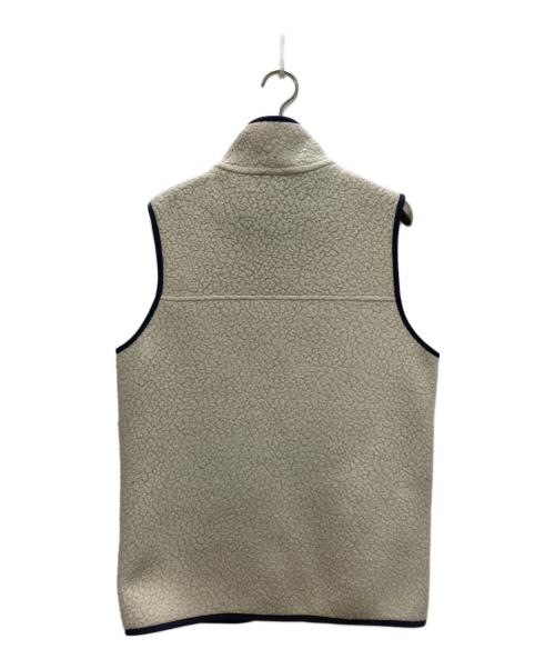 Patagonia（パタゴニア）Patagonia (パタゴニア) レトロパイルベスト ホワイト サイズ:Mの古着・服飾アイテム