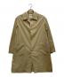 DANTON（ダントン）の古着「TAFFETAステンカラーコート」｜ベージュ