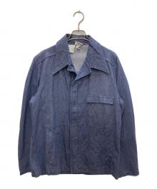 French Army（フランス軍）の古着「デニムジャケット」｜インディゴ
