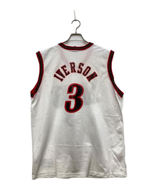 Champion（チャンピオン）Champion (チャンピオン) バスケットボールシャツ ホワイト サイズ:Ｍの古着・服飾アイテム