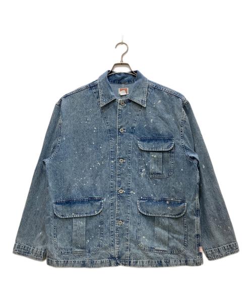 HINSON（ヒンソン）HINSON (ヒンソン) デニムカバーオール インディゴ サイズ:Mの古着・服飾アイテム