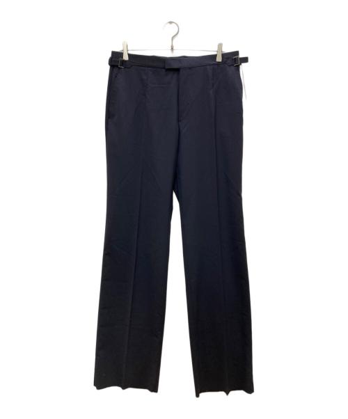 ERMENEGILDO ZEGNA（エルメネジルド・ゼニア）ERMENEGILDO ZEGNA (エルメネジルド・ゼニア) ウールスラックス ネイビー サイズ:46の古着・服飾アイテム