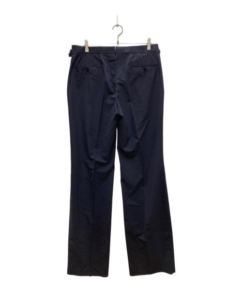 ERMENEGILDO ZEGNA（エルメネジルド・ゼニア）ERMENEGILDO ZEGNA (エルメネジルド・ゼニア) ウールスラックス ネイビー サイズ:46の古着・服飾アイテム