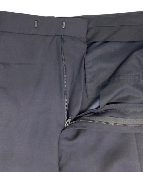 ERMENEGILDO ZEGNA（エルメネジルド・ゼニア）ERMENEGILDO ZEGNA (エルメネジルド・ゼニア) ウールスラックス ネイビー サイズ:46の古着・服飾アイテム