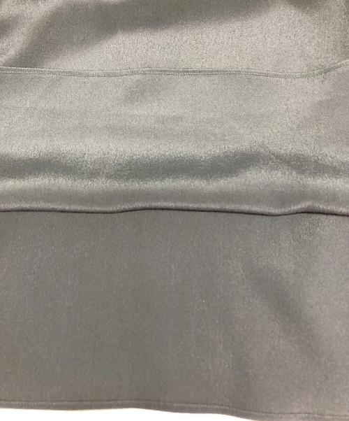 ERMENEGILDO ZEGNA（エルメネジルド・ゼニア）ERMENEGILDO ZEGNA (エルメネジルド・ゼニア) スキッパーシルクシャツ ネイビー サイズ:44の古着・服飾アイテム