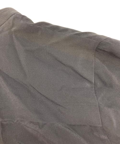 ERMENEGILDO ZEGNA（エルメネジルド・ゼニア）ERMENEGILDO ZEGNA (エルメネジルド・ゼニア) スキッパーシルクシャツ ネイビー サイズ:44の古着・服飾アイテム