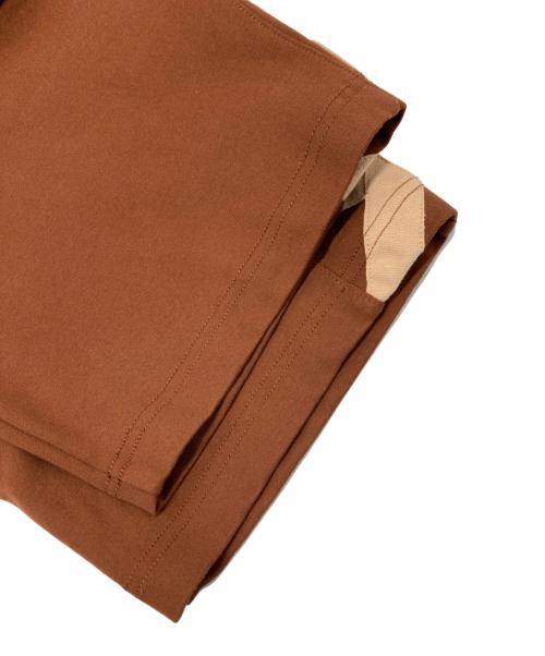 HeRIN.CYE（ヘリンドットサイ）HeRIN.CYE (ヘリンドットサイ) Side line cut pants/サイドラインカットパンツ ブラウン サイズ:36の古着・服飾アイテム