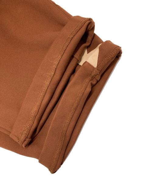 HeRIN.CYE（ヘリンドットサイ）HeRIN.CYE (ヘリンドットサイ) Side line cut pants/サイドラインカットパンツ ブラウン サイズ:36の古着・服飾アイテム