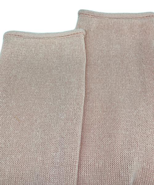 HER.（ハー）HER. (ハー) ペーパー混ニットプルオーバー ピンク サイズ:Ｆの古着・服飾アイテム