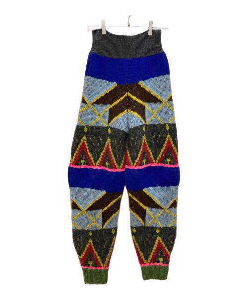 nagonstans（ナゴンスタンス）nagonstans (ナゴンスタンス) Native Jacquard Pants/ネイティブ ジャガード パンツ マルチカラー サイズ:SMALLの古着・服飾アイテム