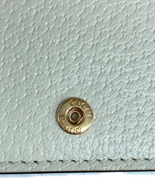 GUCCI（グッチ）GUCCI (グッチ) オフィディア GGカードケースウォレット ベージュの古着・服飾アイテム