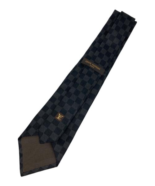LOUIS VUITTON（ルイ ヴィトン）LOUIS VUITTON (ルイ ヴィトン) シルクネクタイ ノワール サイズ:ーの古着・服飾アイテム