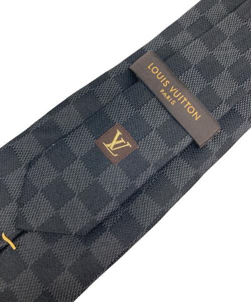 LOUIS VUITTON（ルイ ヴィトン）LOUIS VUITTON (ルイ ヴィトン) シルクネクタイ ノワール サイズ:ーの古着・服飾アイテム