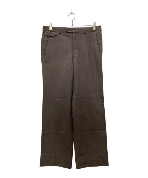 Yves Saint Laurent（イヴサンローラン）Yves Saint Laurent (イヴサンローラン) スラックス ブラウン サイズ:86の古着・服飾アイテム