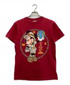 Walt Disney Worldウォルトディズニーワールド）の古着「プリントTシャツ」｜ボルドー