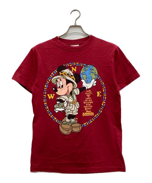 Walt Disney World（ウォルトディズニーワールド）Walt Disney World (ウォルトディズニーワールド) プリントTシャツ ボルドー サイズ:Ｓの古着・服飾アイテム