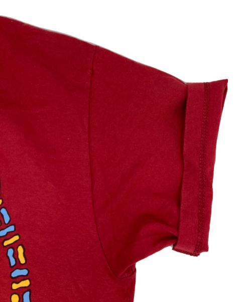 Walt Disney World（ウォルトディズニーワールド）Walt Disney World (ウォルトディズニーワールド) プリントTシャツ ボルドー サイズ:Ｓの古着・服飾アイテム