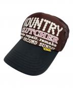 KAPITALキャピタル）の古着「メッシュキャップ」｜ブラウン