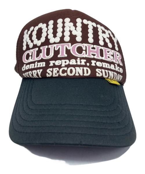 KAPITAL（キャピタル）KAPITAL (キャピタル) メッシュキャップ ブラウン サイズ:ONE SIZEの古着・服飾アイテム