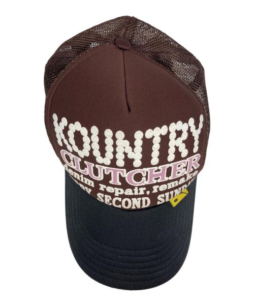 KAPITAL（キャピタル）KAPITAL (キャピタル) メッシュキャップ ブラウン サイズ:ONE SIZEの古着・服飾アイテム