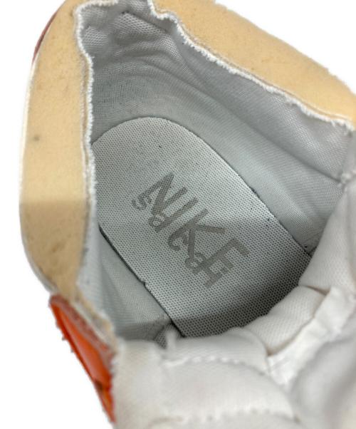 NIKE（ナイキ）NIKE (ナイキ) sacai (サカイ) BLAZER LOW/ブレザー ロー ホワイト×オレンジ サイズ:cm26.5の古着・服飾アイテム