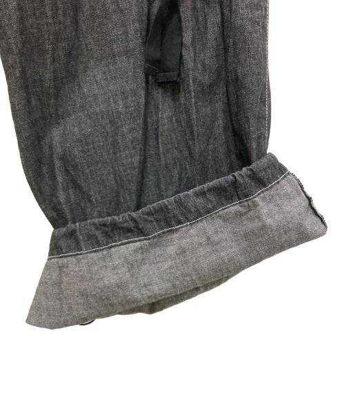 CONVERSE TOKYO（コンバーストウキョウ）CONVERSE TOKYO (コンバーストウキョウ) 2WAY DETACHABLE DENIM WIDE CARGO PANTS ブラック サイズ:3の古着・服飾アイテム