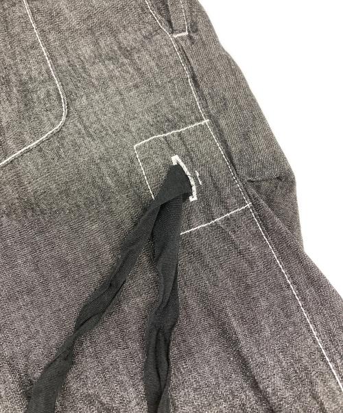 CONVERSE TOKYO（コンバーストウキョウ）CONVERSE TOKYO (コンバーストウキョウ) 2WAY DETACHABLE DENIM WIDE CARGO PANTS ブラック サイズ:3の古着・服飾アイテム