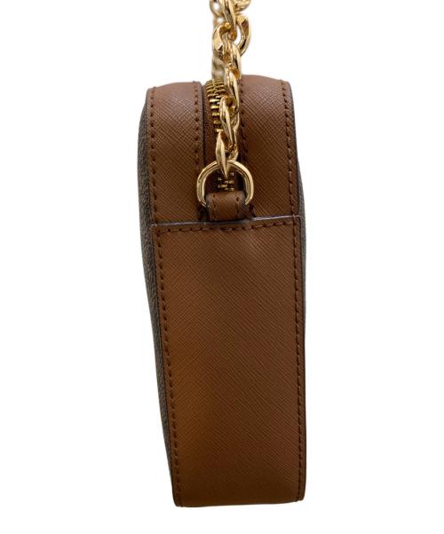 MICHAEL KORS（マイケル・コース）MICHAEL KORS (マイケルコース) ショルダーバッグ ブラウンの古着・服飾アイテム